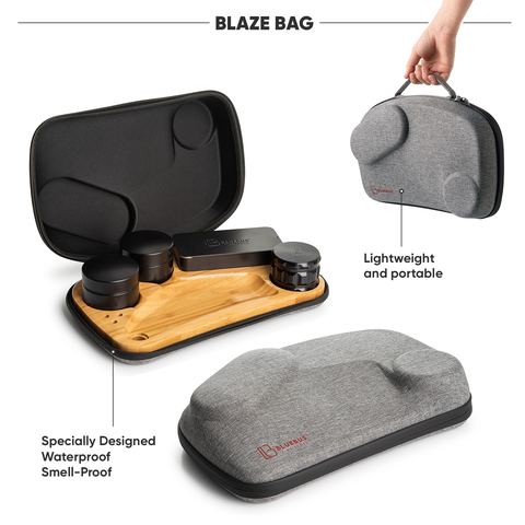 BLAZE Wooden Rolling Tray BLAZE Wooden Rolling Tray