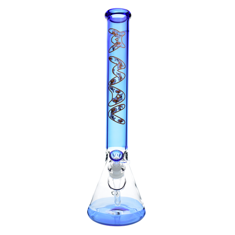 Ink Blue Koi 18" Full Color Beaker Bong Ink Blue Koi 18" Full Color Beaker Bong