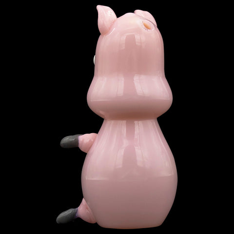 Little Piggy Hand Pipe in Tan or Pink Little Piggy Hand Pipe in Tan or Pink