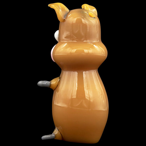 Little Piggy Hand Pipe in Tan or Pink Little Piggy Hand Pipe in Tan or Pink