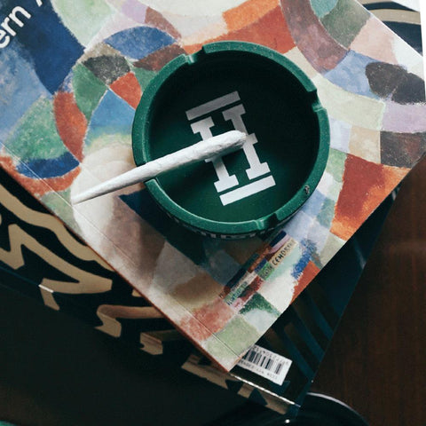 HEMPER Asher - "Cannaflage" Silicone Green Ashtray HEMPER Asher - "Cannaflage" Silicone Green Ashtray