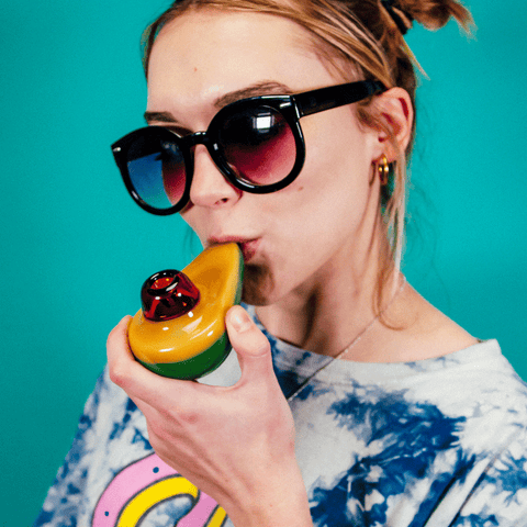 Goody Avocado Hand Pipe Goody Avocado Hand Pipe