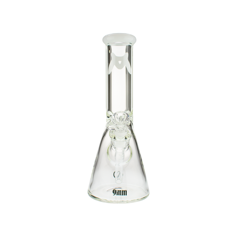 12" x 9mm Classic Beaker Bong Color Accent 12" x 9mm Classic Beaker Bong Color Accent