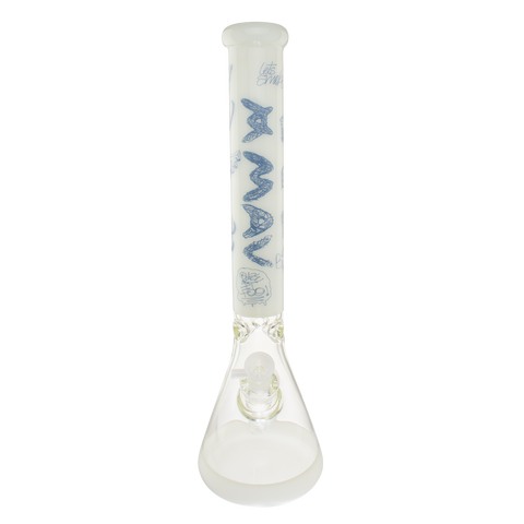 Doodle 18" Full Color Beaker Bong Doodle 18" Full Color Beaker Bong