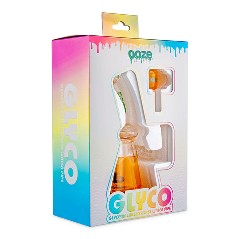 Ooze Glyco Glycerin Chilled Glass Water Pipe - Juicy Orange Ooze Glyco Glycerin Chilled Glass Water Pipe - Juicy Orange