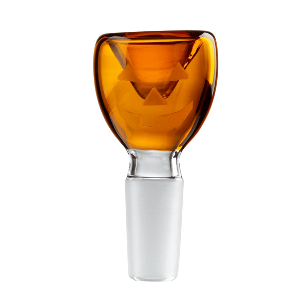 halloween themed glass bowl is orange with jack-o-lantern design. halloween themed glass bowl is orange with jack-o-lantern design.