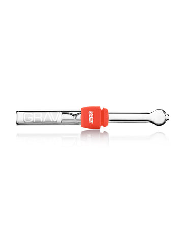 GRAV® Glass Blunt w/ Silicone Grommet - Assorted Colors GRAV® Glass Blunt w/ Silicone Grommet - Assorted Colors
