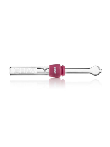GRAV® Glass Blunt w/ Silicone Grommet - Assorted Colors GRAV® Glass Blunt w/ Silicone Grommet - Assorted Colors