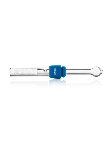 GRAV® Glass Blunt w/ Silicone Grommet - Assorted Colors GRAV® Glass Blunt w/ Silicone Grommet - Assorted Colors