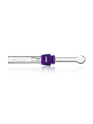 GRAV® Glass Blunt w/ Silicone Grommet - Assorted Colors GRAV® Glass Blunt w/ Silicone Grommet - Assorted Colors
