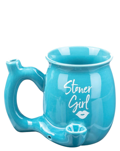 Stoner Girl Pipe Mug Stoner Girl Pipe Mug