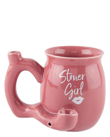 Stoner Girl Pipe Mug Stoner Girl Pipe Mug