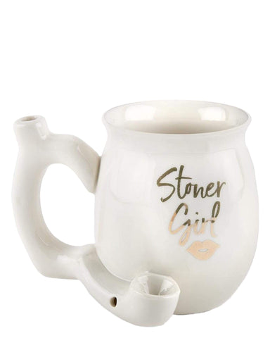 Stoner Girl Pipe Mug Stoner Girl Pipe Mug