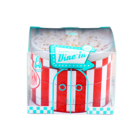 Popcorn 4-Piece SharpShred Dine-In Grinder Popcorn 4-Piece SharpShred Dine-In Grinder