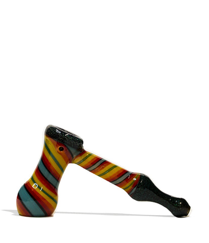 5 inch Premium Bubbler with Dicro Color and Stripe Design