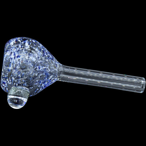 Frit Bubble Bowl 9mm Pull-Stem Slide (Various Colors)