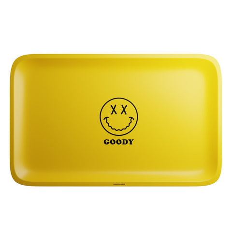 Goody Glass - Yellow Big Face Rolling Tray