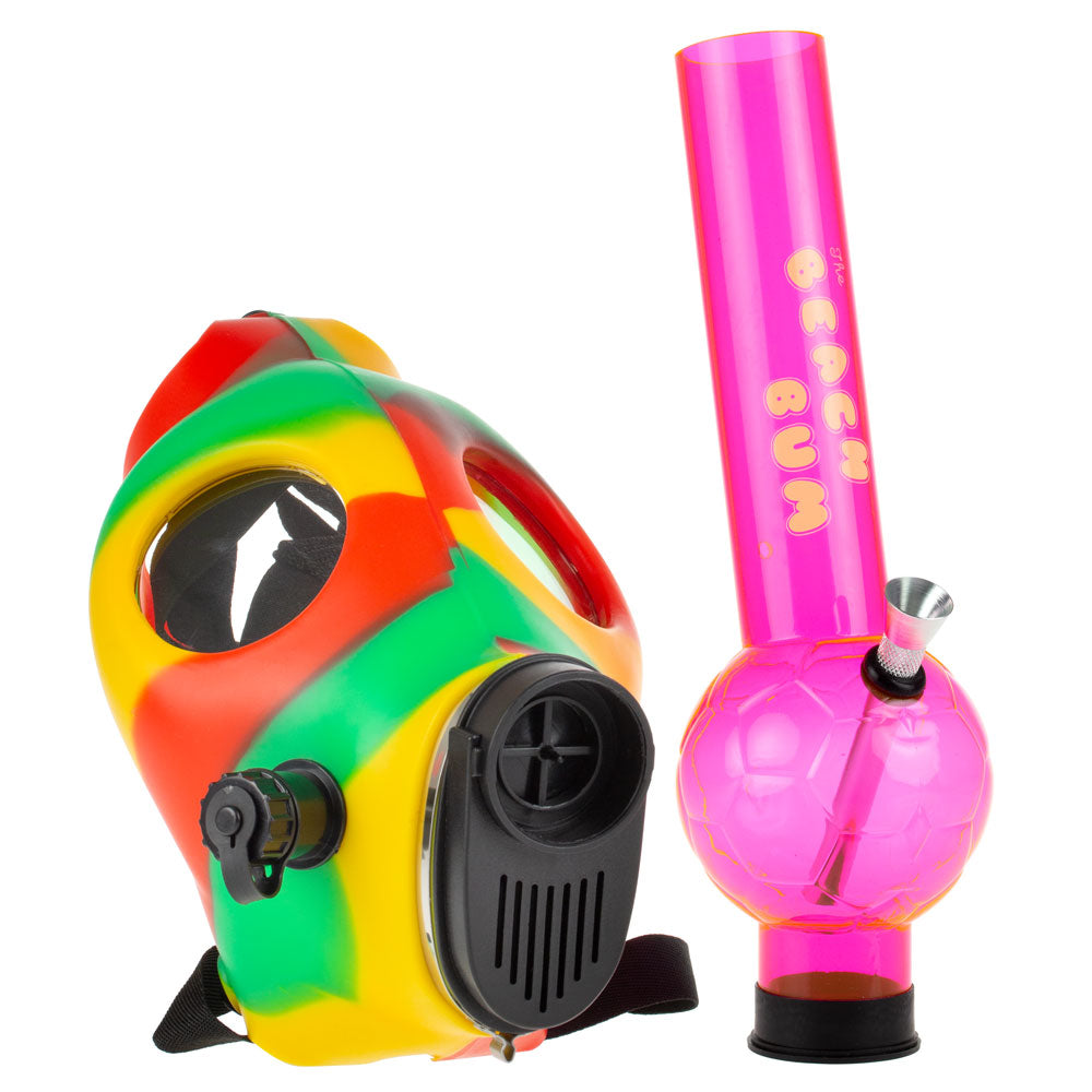"Beach Bum" Gas Mask Bong