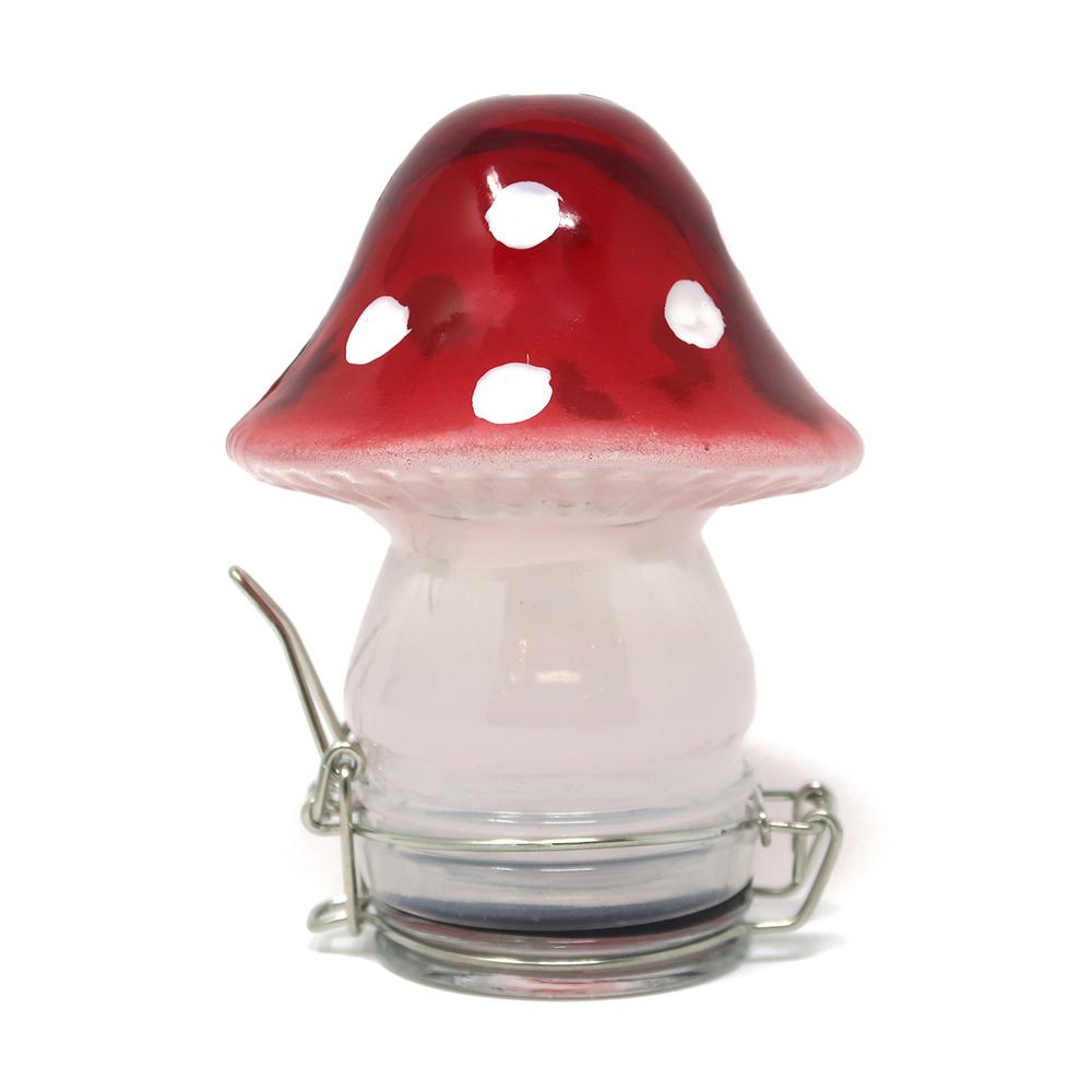 Contained Art - Glass Jar - Mushroom