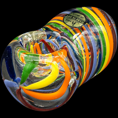 LA Pipes "Easter Egg" Rainbow Swirl Heavy Egg-Shaped Pipe