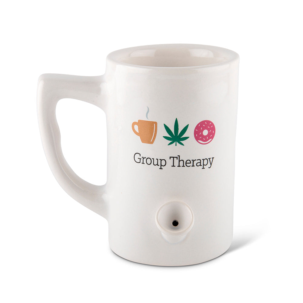 Group Therapy Porcelain Mug - White