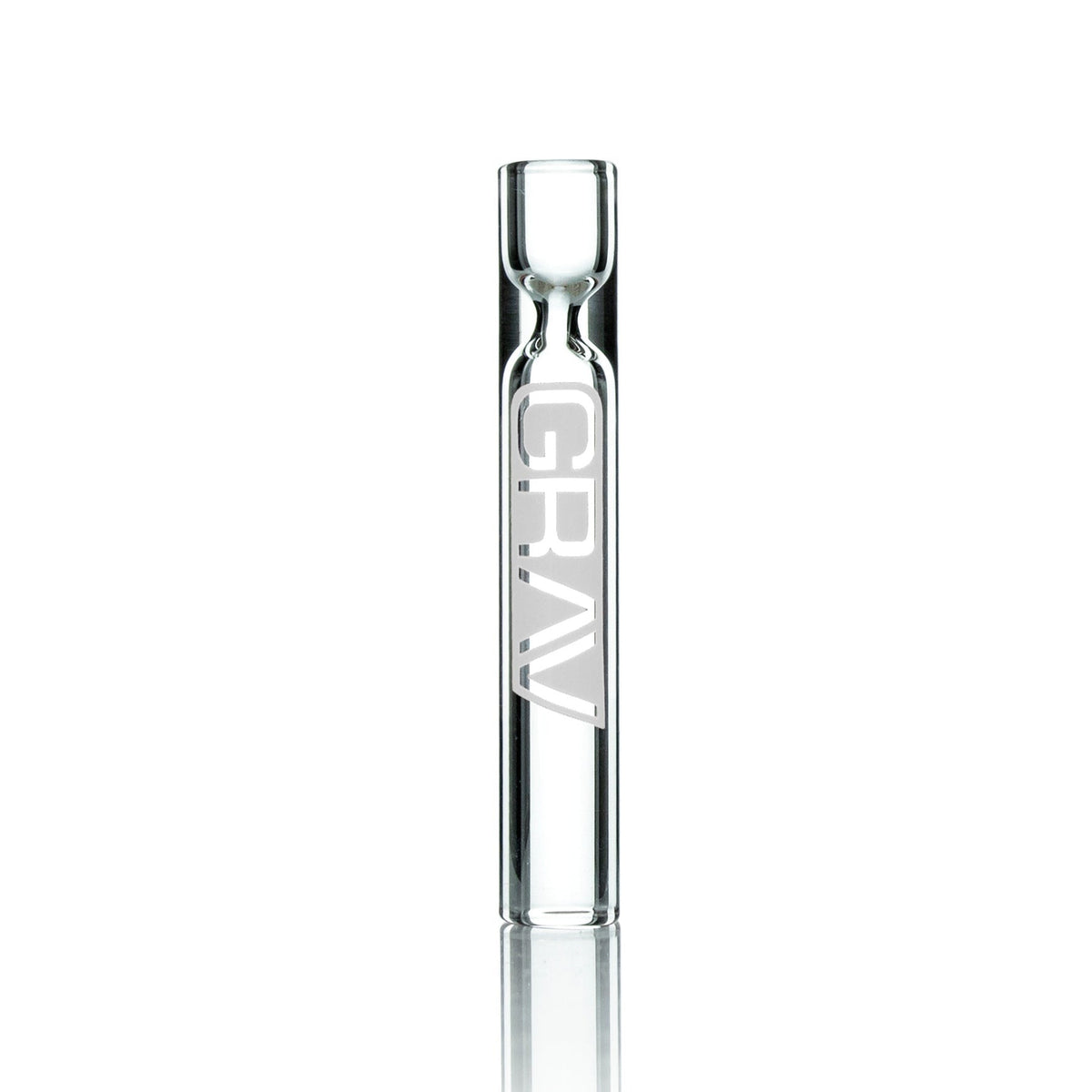 12mm GRAV® Clear Glass Taster Pipe