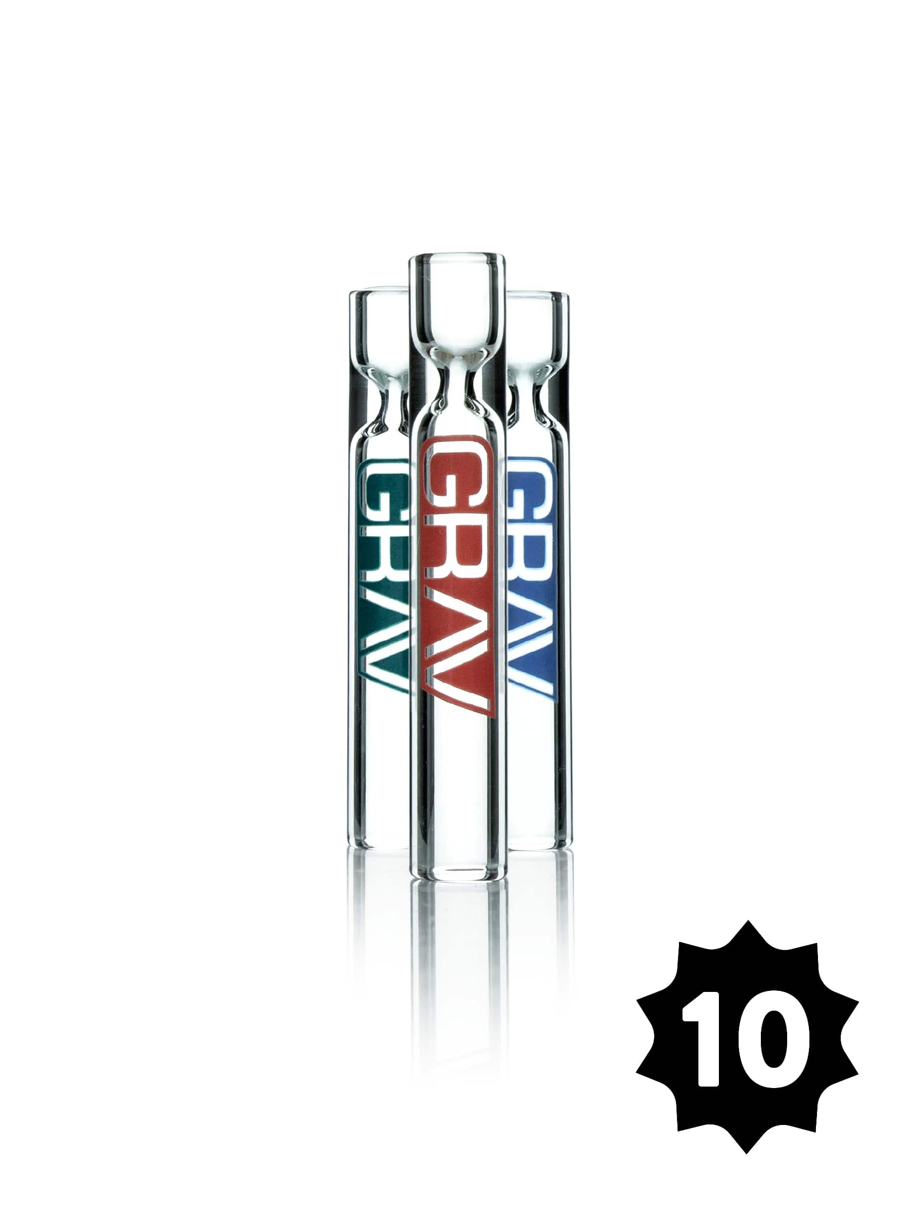 9mm GRAV® Clear Taster - Pack of 10
